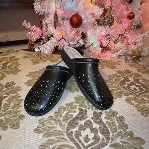 Valentina Anatomisch Women’s Euro 40 (US 7) Black Mule/Clog - Made in Italy